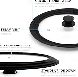 Anaeat Silicone Universal Lid for Pots Pans Skillets 10 11 12 Inch view 6