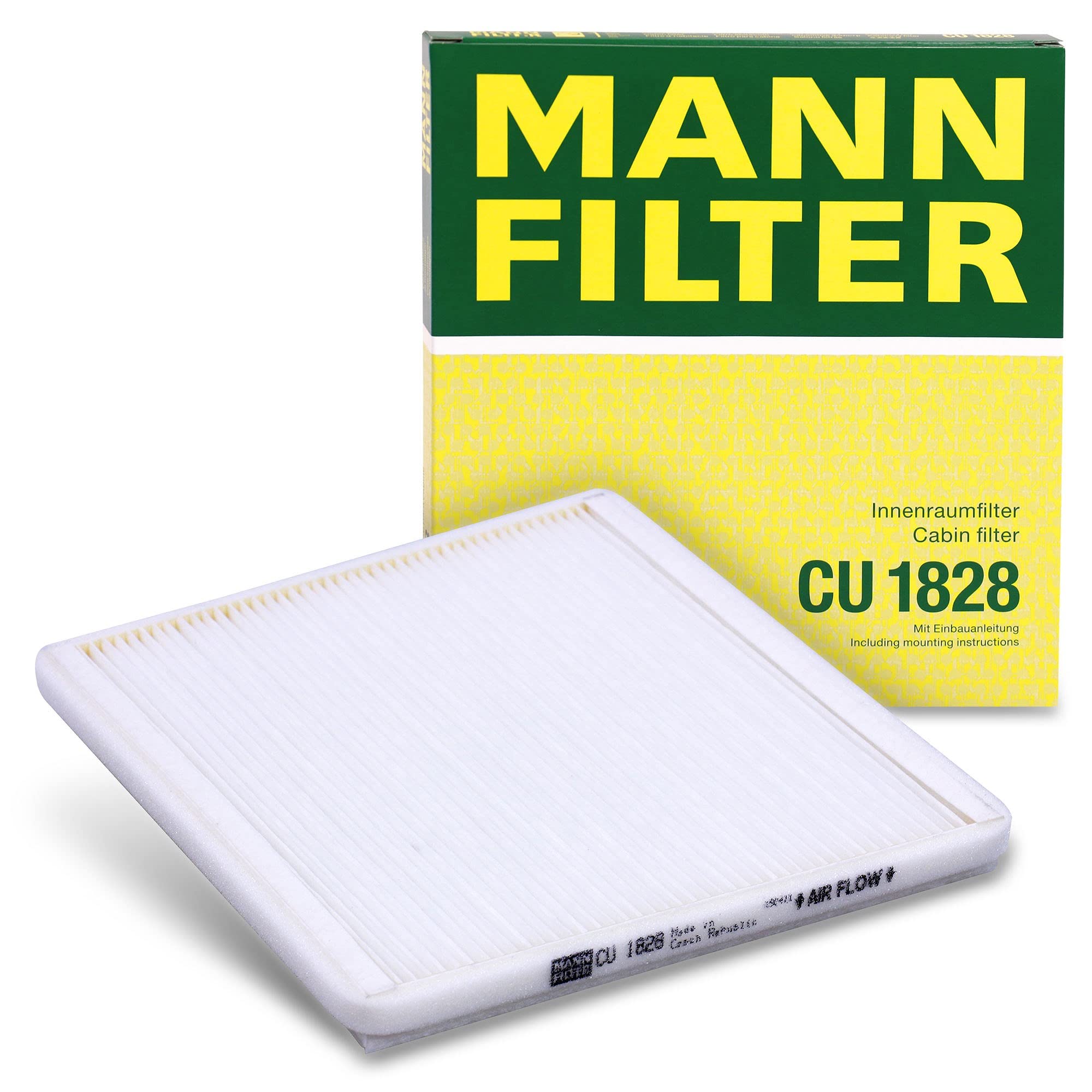 MANN-FILTER CU 1828 Cabin Air Filter - for Cars + Transporters