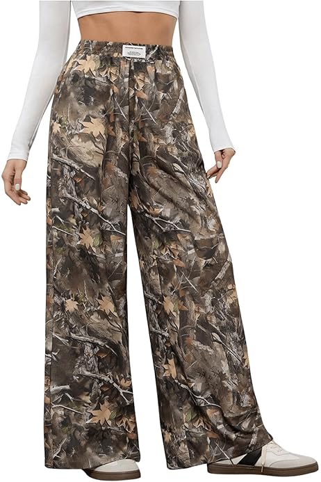Amazon Pantalones Camuflaje Rosas Pantalon Leopardo Amazon