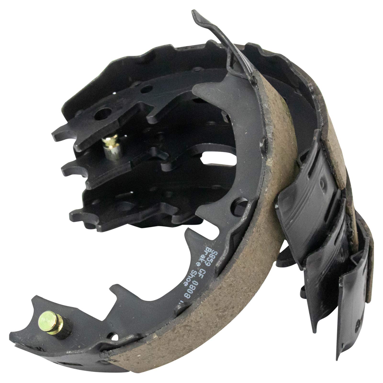 TRQ Rear E-Brake Parking Brake Shoe Kit Set for