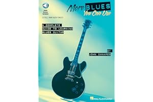 More Blues You Can Use | John Ganapes Intermediate Electric Guitar Sheet Music Book with Tab and Online Audio | Blues Techniq