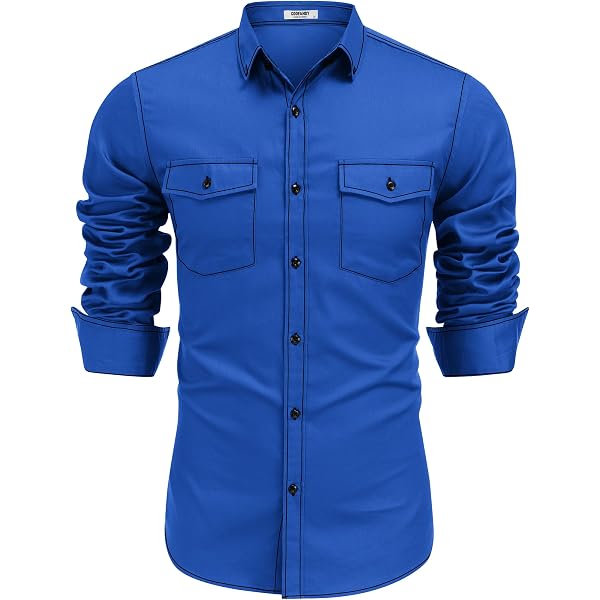 Stetson Wine Plaid Long Sleeve Snap Front Western Shirt , - Men's...