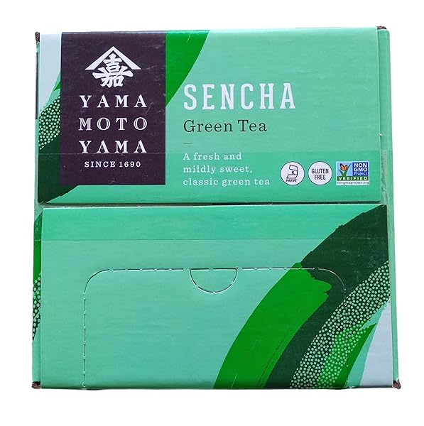 YAMAMOTOYAMA SENCHA GREEN TEA BAGS, VALUE PACK, 90...