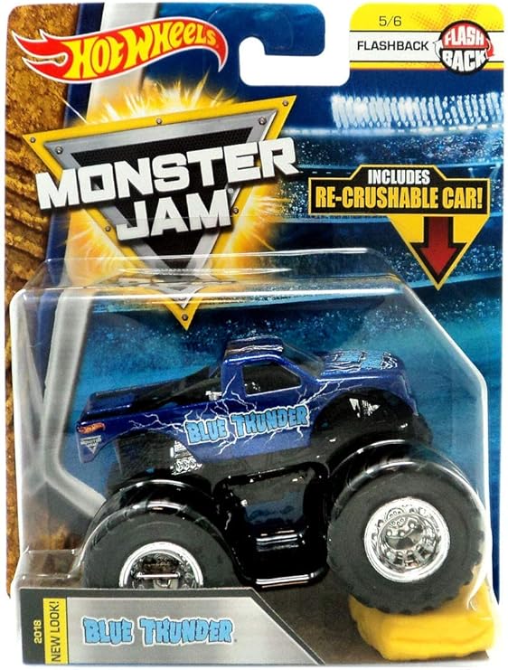 blue thunder monster truck toy