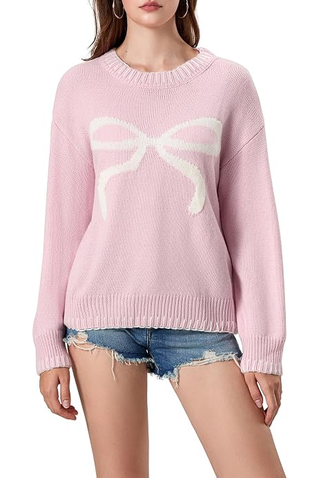 SweatyRocks Girl's Long Sweater Vest Solid Color V Neck Dolman Sleeve Sweater Knitwear Tops Black 8Y