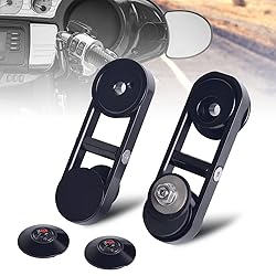 Sresk Motorcycle Adjustable Mirror Relocator Mount