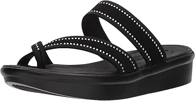 Amazon.com | Skechers Women's Bumblers-Steady Rock Flip-Flop | Flip-Flops
