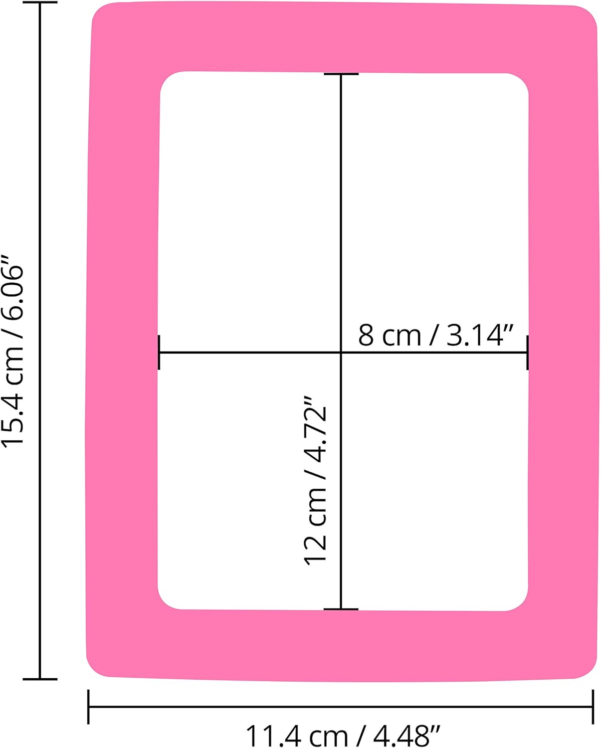 Pack 15 Marco Magnetico 5 Colores Surtidos 4 x 6 inches Diversión para