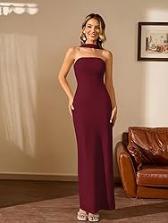 HTZMO Women Elegant Summer Bodycon Maxi Dress