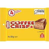 Canada Candy Coffee Crisp Chocolate Bar, 4 Count (Pack of 1), Imported from Canada. (Basic)