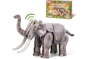MAKEBUG Elephant Toy Paper 3D Puzzles with Sound, Gift Toys for Kids Ages 8-12 Years Old,…