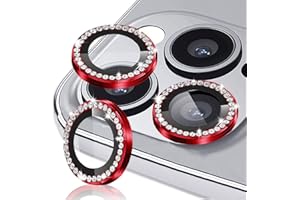 TIUYAO Diamond Camera Lens Protector for iPhone 14 Pro 6.1"& iPhone 14 Pro Max 6.7", Tempered Glass Camera Lens Protector Bli