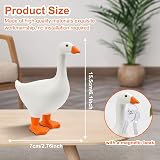 Pipihome 3D Creative Duck Key Ring Magnetic Goose Keyring Mini Tool Holder view 2