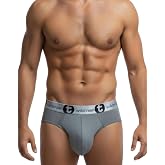 Wildmant Modal Big Boy Pouch Brief Silver Gray