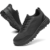 VikoViren Steel Toe Shoes for Men Women Comfortable Lightweight Safety Work Shoes Non Slip Puncture Proof Indestructible Construction Steel Toe Sneakers