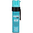 SABRE Pepper Gel with Attachment Clip, Protect Against Multiple Threats with 35 Bursts (5X The Competition), Gel is Safer, UV Marking Dye, Twist Lock Safety, 0.67 fl oz