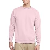 Hanes Men's Sweatshirt, EcoSmart Fleece Crewneck Sweatshirt, Big & Tall Available, 1 or 2-Pack