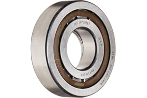 SKF Nup 306 ECP Cylindrical Roller Bearing, Single Row, Two Piece, Removable Inner Ring, Straight Bore, High Capacity, Normal