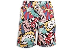PREFER TO LIFE Men's Board Shorts, Quick Dry Swimwear Beach Holiday Party Bermuda Swim Big Pants …