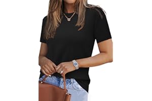 Arach&Cloz Women's Wool Blend Business Casual Loose Fit Summer Sweaters Outfits