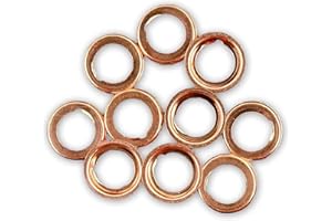 X-PODER Set of 10 Oil Drain Plug Crush Washer Gaskets Fits Nissan 11026-01M02
