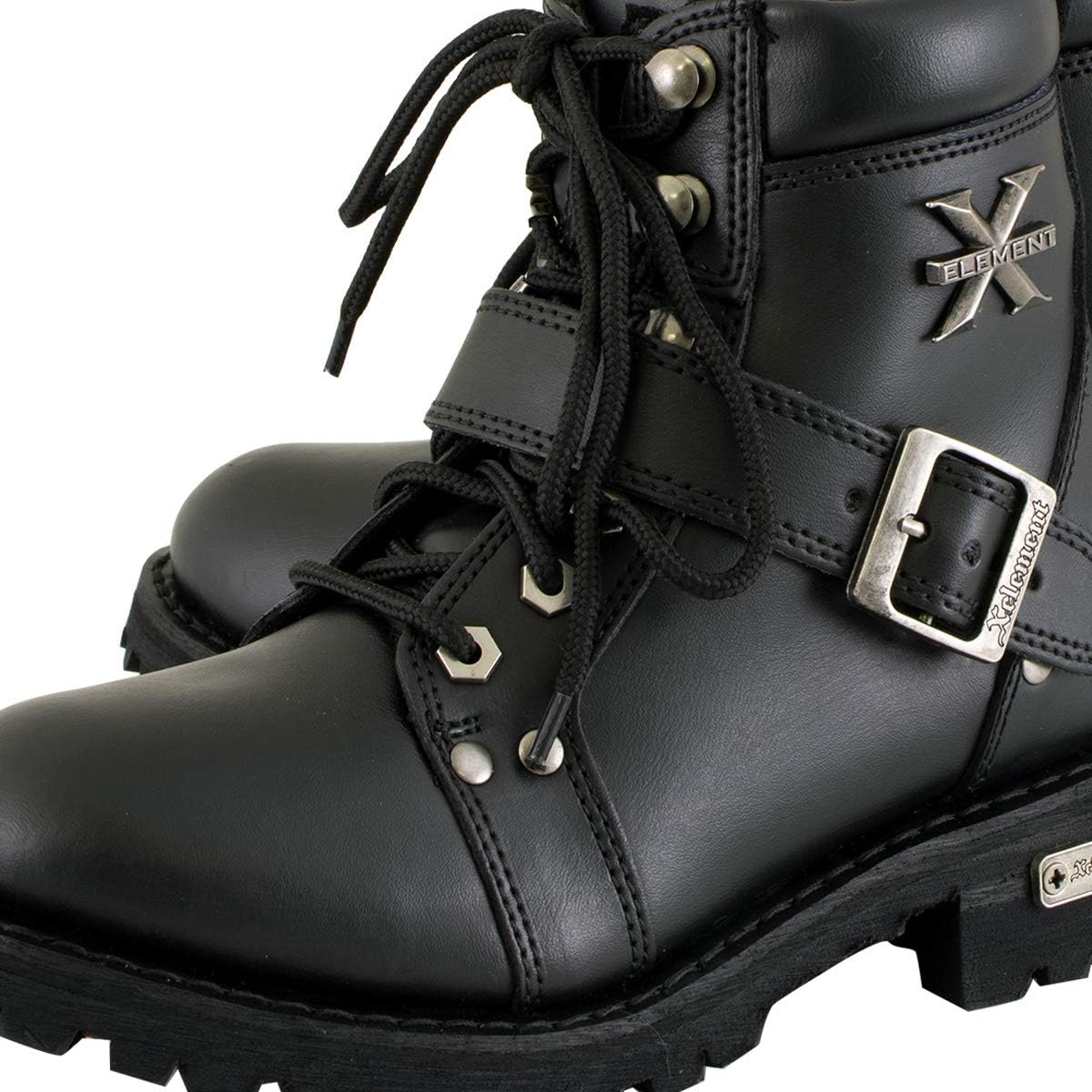 mont chevalier biker boot for women in black