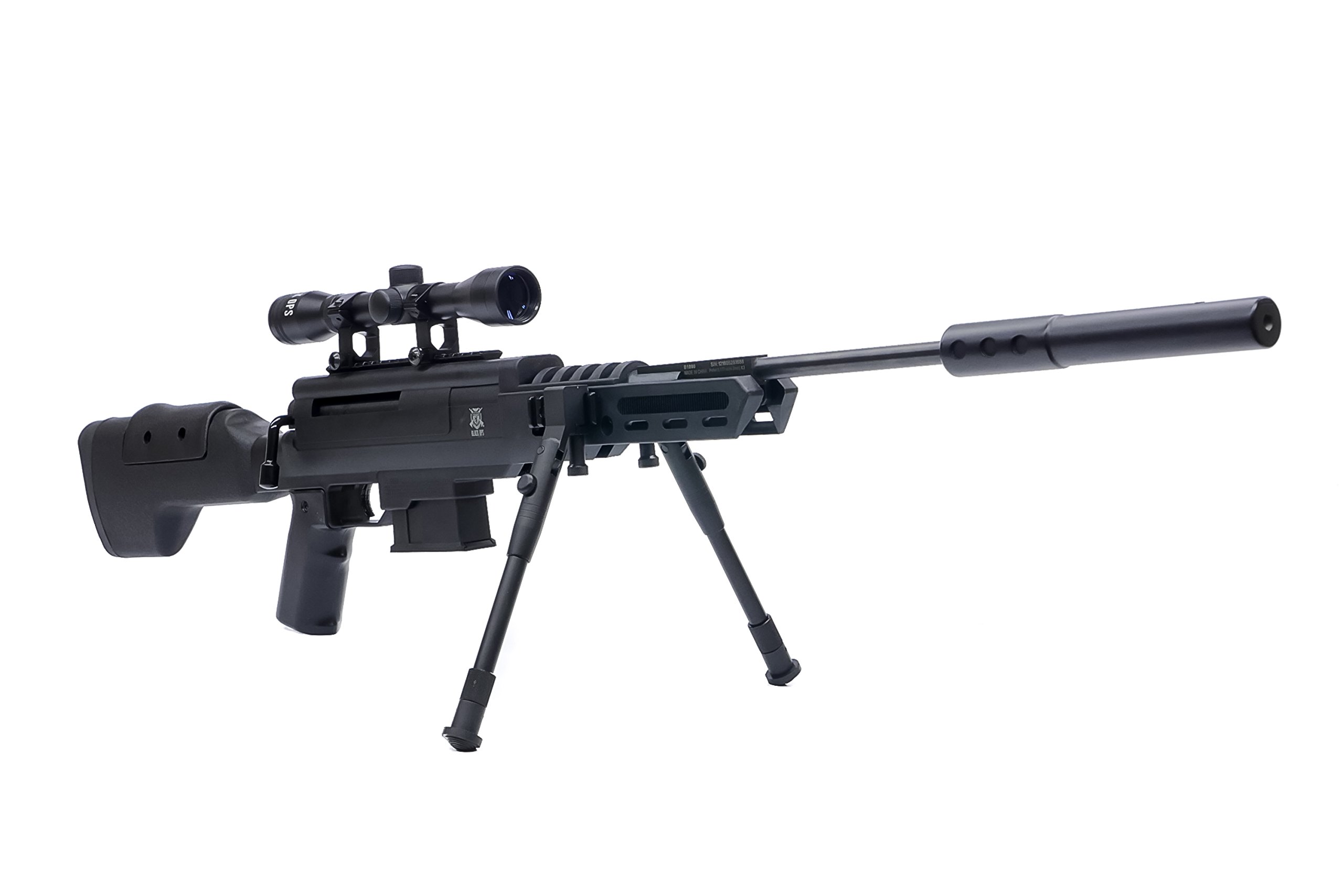 Black Ops Sniper Rifle S – Hunting Pellet Air Rifle Airgun with