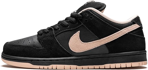 Amazon.com | Nike SB Dunk Low Pro (Black/Washed Coral-Black 10.5) | Fashion Sneakers