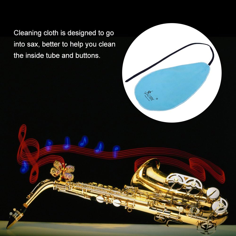 Drfeify Flute Cleaning Kit, Flutes Cleaning Care Set with Cleaning