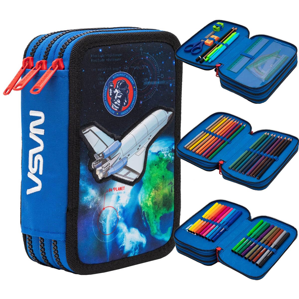 Colorino F067651 Jumper 3 NASA Pencil Case Multi-Coloured