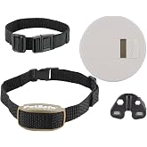 PetSafe Pawz Away Mini Pet Barrier with Collar, Indoor/Outdoor | Up to 2.5 Ft Radius/5 Ft Diameter, Tone &amp; Static, Expandable with More Barriers &amp; Collars, Dogs &amp; Cats 5 lb+, Neck 6-28 in