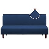 PrinceDeco Stretch Armless Futon Cover Futon