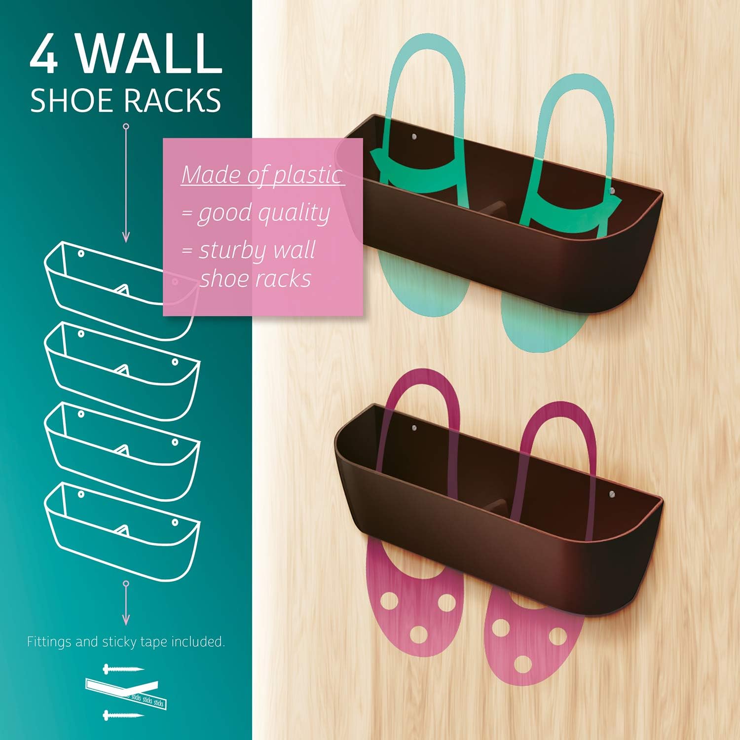 Best Small Wall Shoe Rack