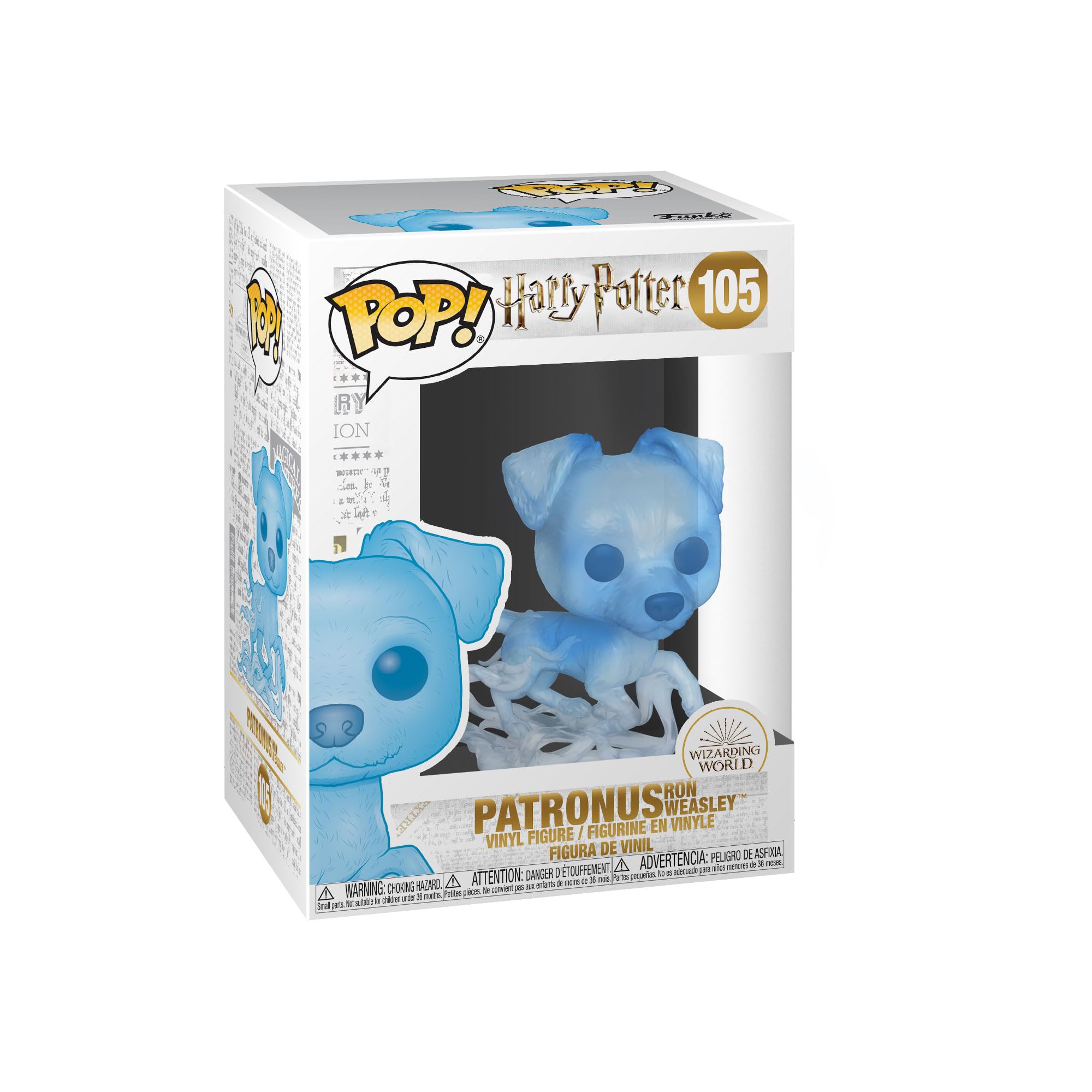 Funko POP! Harry Potter โ Patronus Ron Weasley - Collectable Vinyl Figure - Gift Idea - Official Merchandise - Toys for Kids & Adults - Movies Fans - Model Figure for Collectors and Display