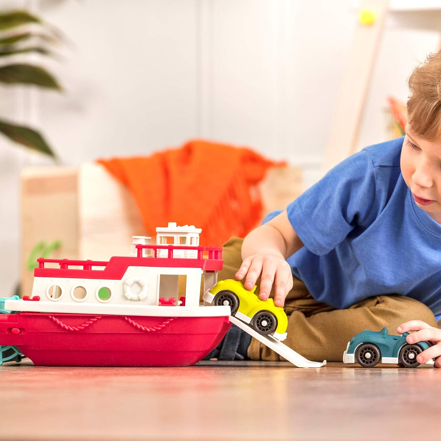 wonder wheels ferry boat