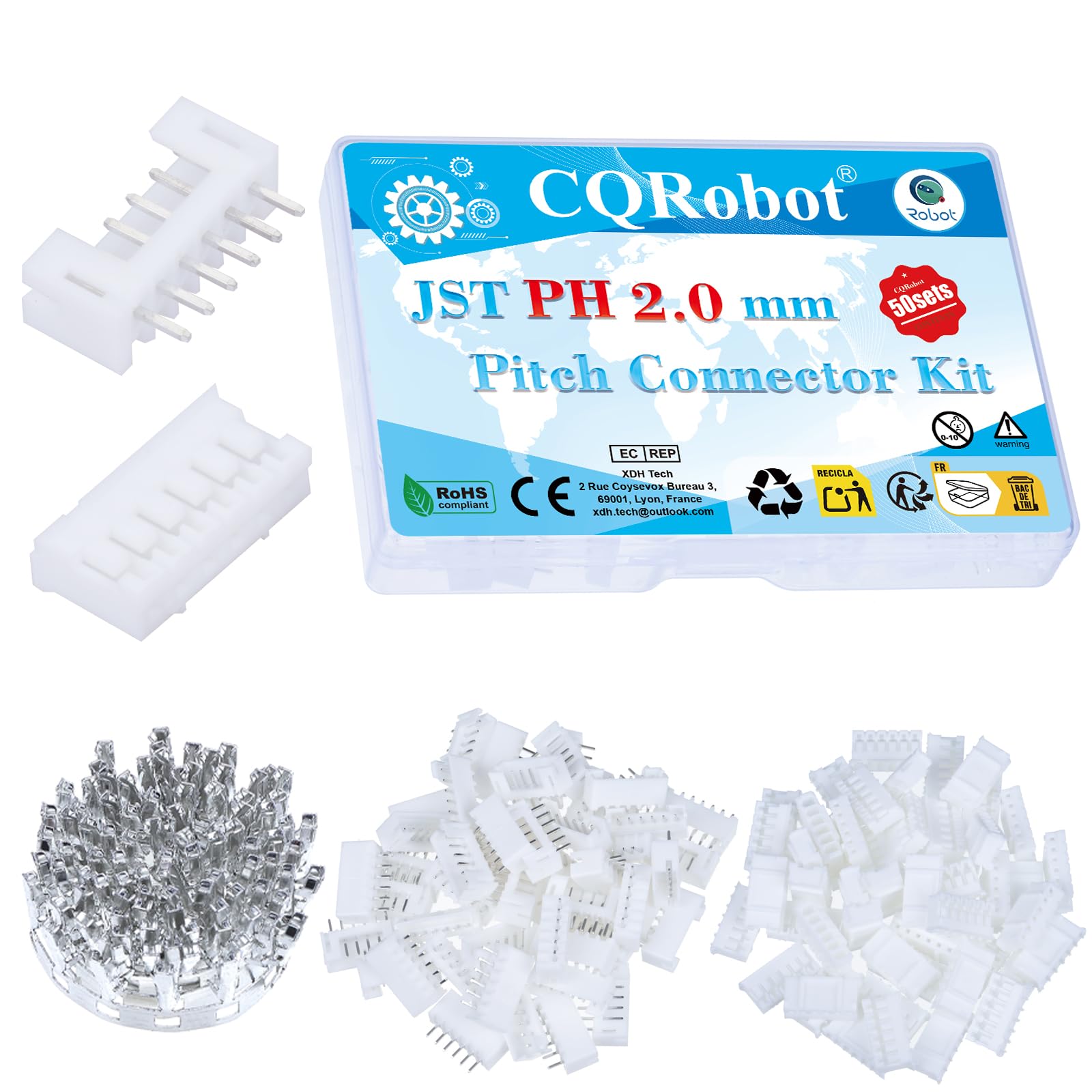 CQRobot JST PH 2.0 mm Pitch 6-Pin Electronic