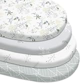 Soarwg Kids Moses Bassinet Sheets 82x41 cm 4 Pack Multicolor Fitted view 3