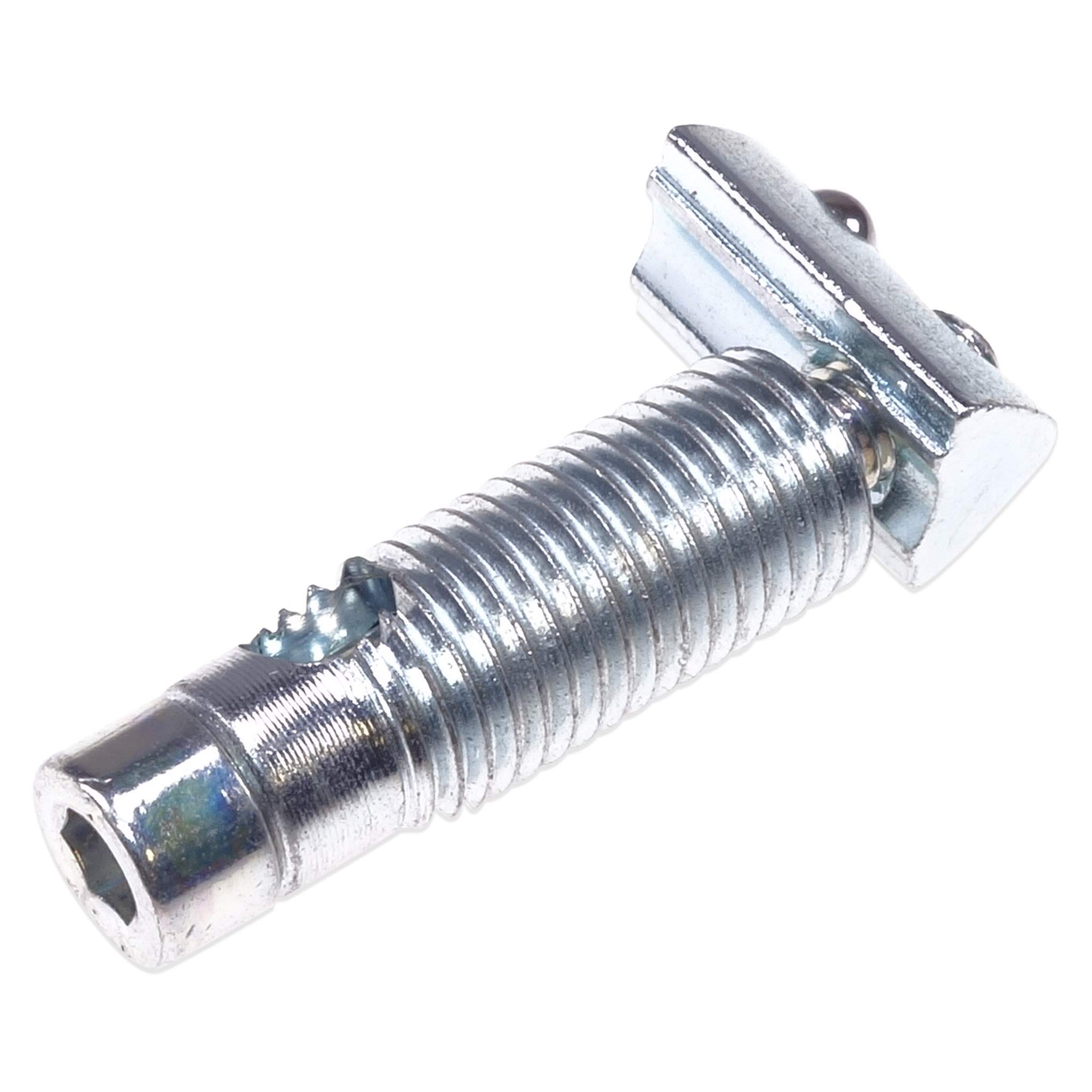 20 x set of automatic connectors, moulding connectors, screw-in connectors, nut 6, type I, steel.