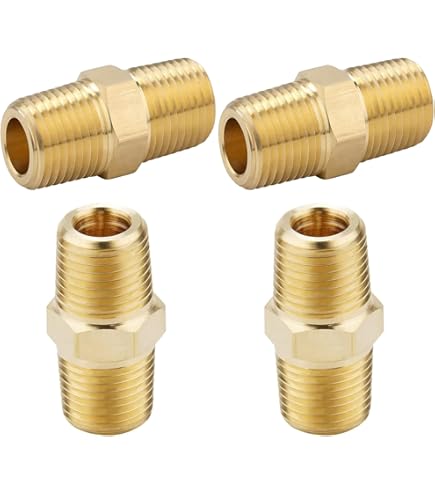 3/8 In. NPS (Straight) Threaded - Hex Lock Nut - 150# Cast 304 Stainless Steel Pipe Fitting - Foto 4