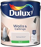 Dulux Silk Emulsion Paint for Walls and Ceilings Nutmeg White 2.5L view 2