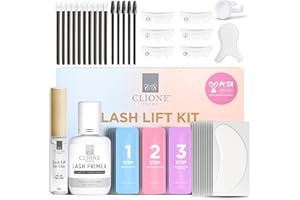 CLIONE PRIME Lash Lift Kit 2024 Upgraded - Eyebrow Lamination kit Eyelash Perm Kit Home & Professional Use Eyelash Lift Kit Lash Perm Kit Made in Korea Eyebrow Lift Kit