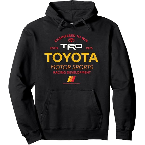 Amazon.com: Toyota Degraded Big Chest Logo Pullover Hoodie