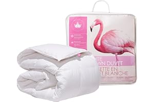 Canadian Down & Feather Co. - Summer Weight White Down Duvet Queen Size - 260 TC Shell 100% Cotton - Filled in Canada