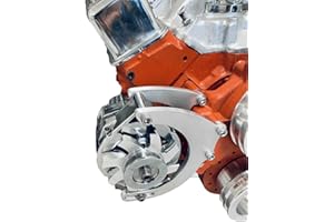 CHAP PERFORMANCE Small Block Chevy Alternator Bracket Fuelie Heads Camel LWP SBC Long Water Pump