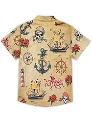 Hawaiian Shirts for Men Summer Beach Casual Short