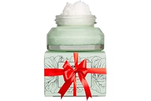 Poppy & Pout Natural Lip Scrub, Moisturizing Sugar Scrub for Dry Lips, Lip Scrubber Exfoliator with Essential Oils Smooths and Hydrates Lips, In Recyclable Glass Jars, Cruelty Free - Sweet Mint