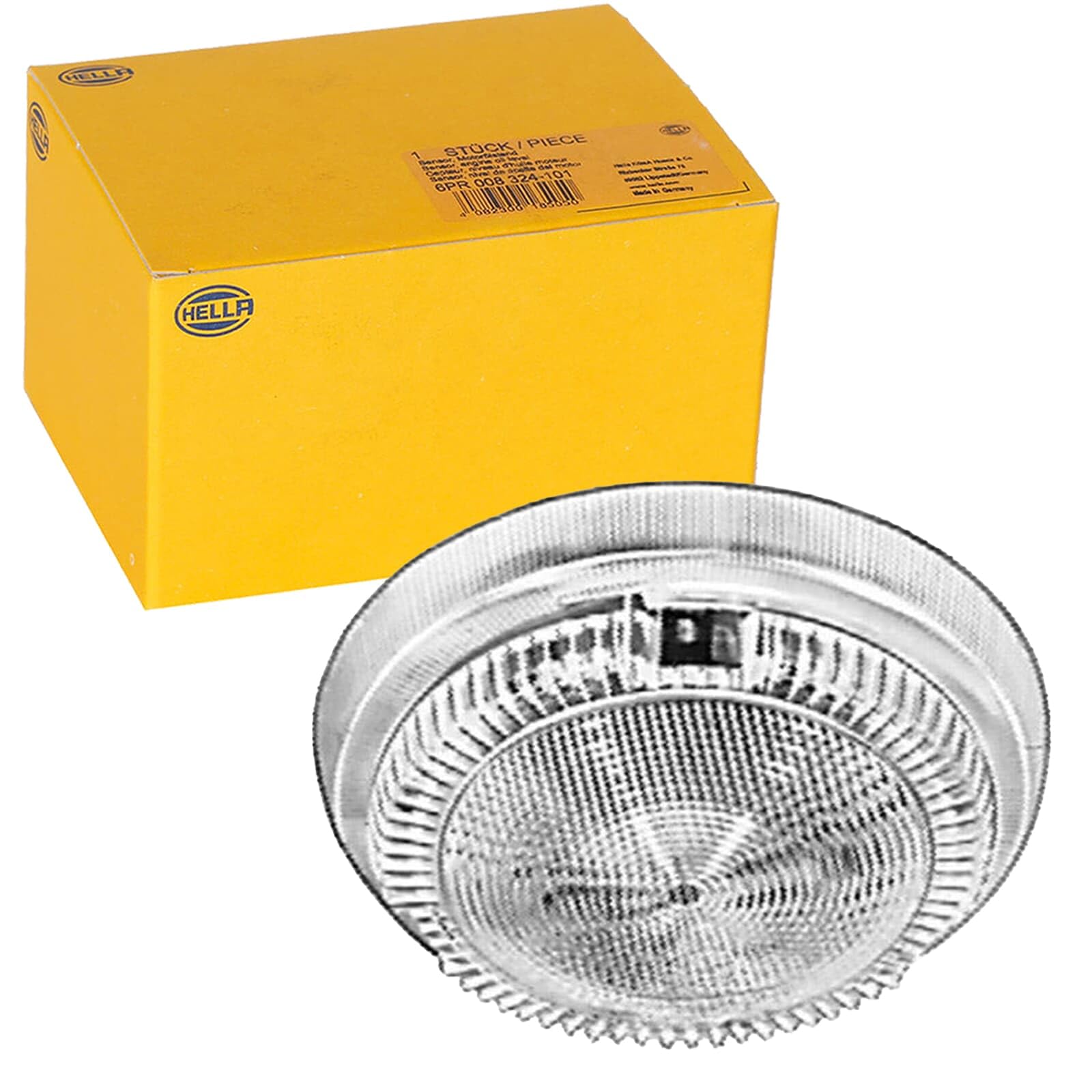HELLA 2JA 003 231-001 Interior Light - Halogen - 24/12V - 15W - K (10W)/K (18W) - mounting - Lens Colour: Crystal clear - Interior - Adjustable - Quantity: 1