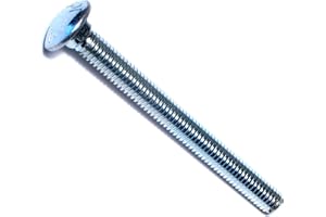 Hard-to-Find Fastener 014973230012 Grade 5 Carriage Bolts, 3/8-16 x 4, Piece-50, zinc