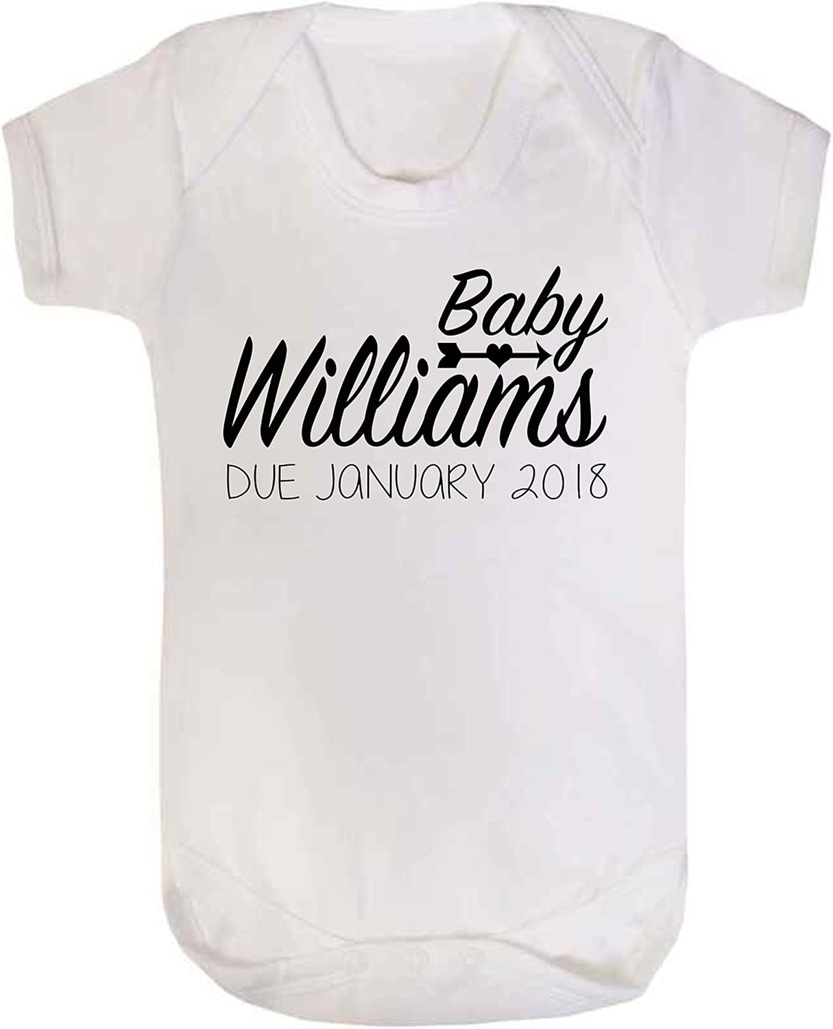 personalised baby vest amazon