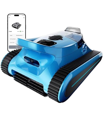 Amazon.com : Cordless Robotic Pool Cleaner -Pool Vacuum 180W